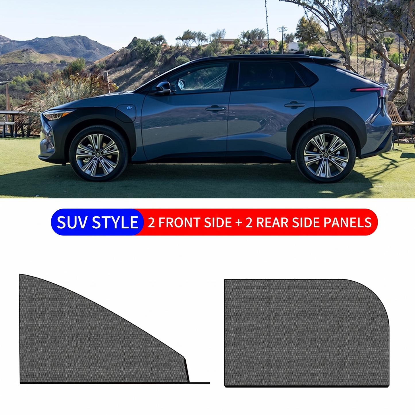 🌞Welcome Spring with 50% Off!🛡️Car Window Screens - 100% Sun Protection & Mosquito Protection - Breathable & UV Protection - Easy Installation