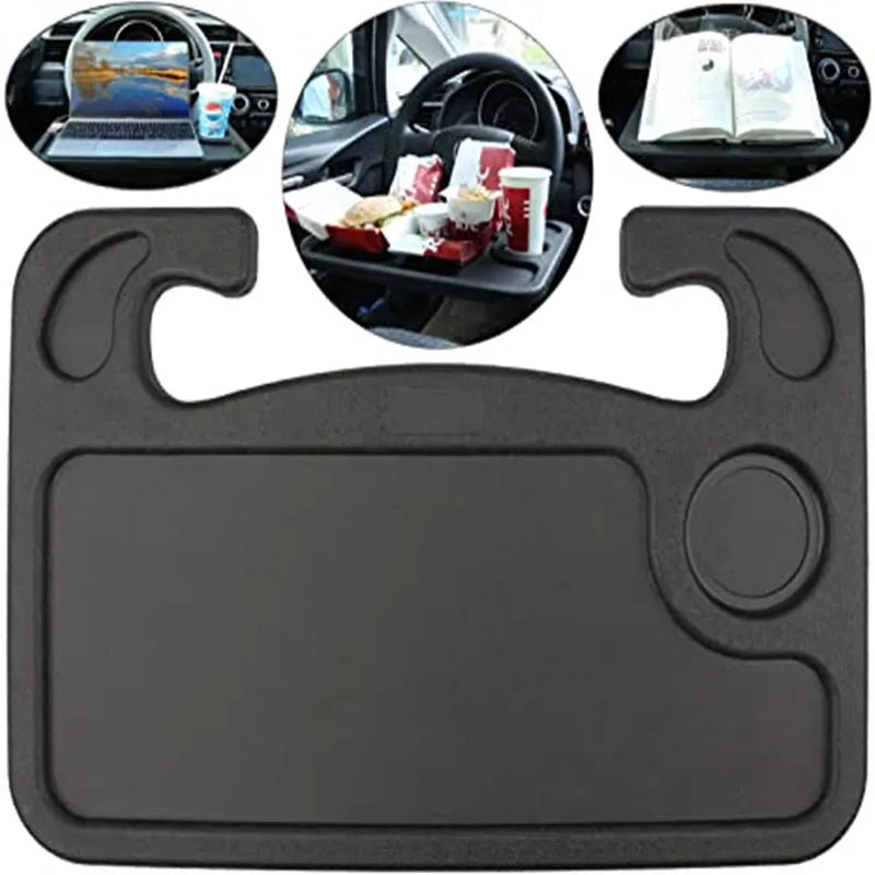 🎉 2026 Sale — Over 21900 Sold!💞 Multifunctional Steering Wheel Car Table‑Practical 🚗