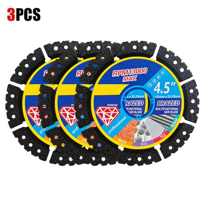 💎 -50% ON MULTI-MATERIAL DIAMOND BLADE! 💎 4.5" Ultra-Thin, Cuts Metal, Tile, Stone, Concrete & More ✨