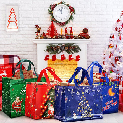 Halloween & Christmas Non-Woven Candy Tote Bag