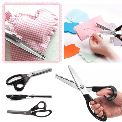 🔥 DIY Serrated Sewing Scissors – Precise and Easy to Use