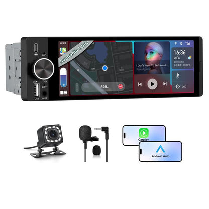 6.36-inch Wireless Smart Touchscreen | Bluetooth | Voice Control | HD Multimedia Display