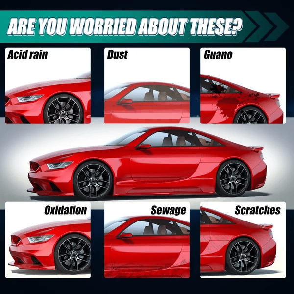 🥳2026 HOT SALE🥳💞50K+ SOLD!🚗✨ 49% OFF! 3‑in‑1 High Protection Quick Car Coating Spray – Waterless wash + polish + protection in one. Removes dirt & grime instantly – no rinsing, no fuss! 🧼💨