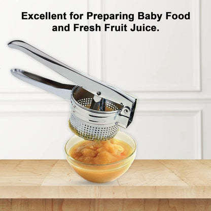 AEX Multifunctional Stainless Steel Potato, Juice & Food Press