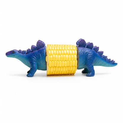 Dinosaur Corn Holders for Corn On The Cob - Funny Corn Cob Holder for Kids and Adults with Stainless Steel Prongs Dinosaur Corn Holders for Corn On The Cob - Funny Corn Cob Holder for Kids and Adults with Stainless Steel Prongs
