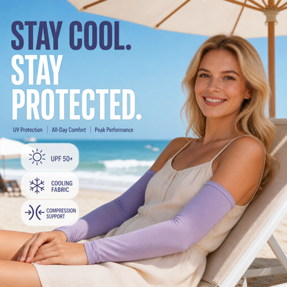 🧤 49% OFF! ☀️ Sporty Cooling Compression Sleeves with UV Protection – Cool, Protective, and Perfect for Outdoor Sports 🏃‍♂️