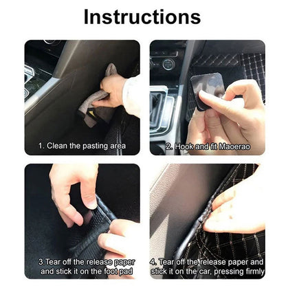 🚗🔩 20PCS Car foot mat fixing sticker