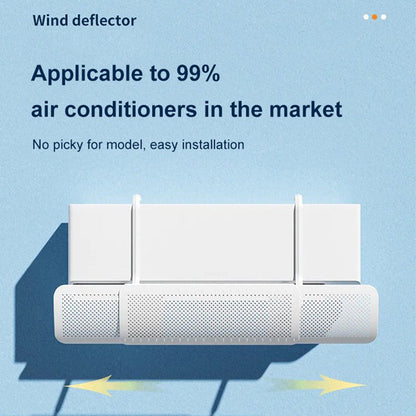 Retractable Air Conditioner Deflector