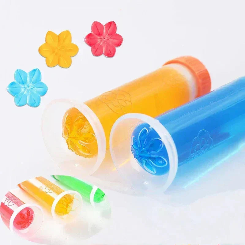 Flower Aromatic Toilet Bowl Cleaner Gel for Deodorizing and Disinfecting