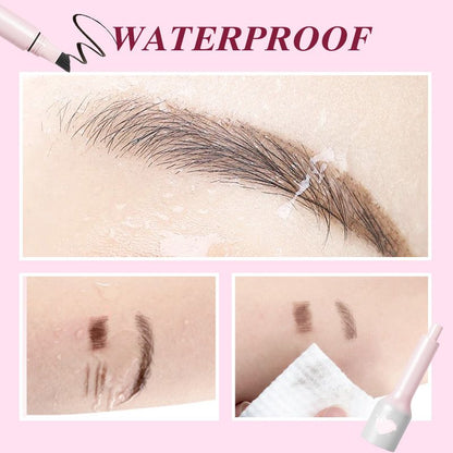 💥Natural Eyebrow Cream with Angled Brush
