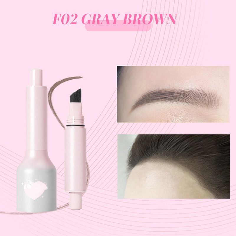 💥Natural Eyebrow Cream with Angled Brush