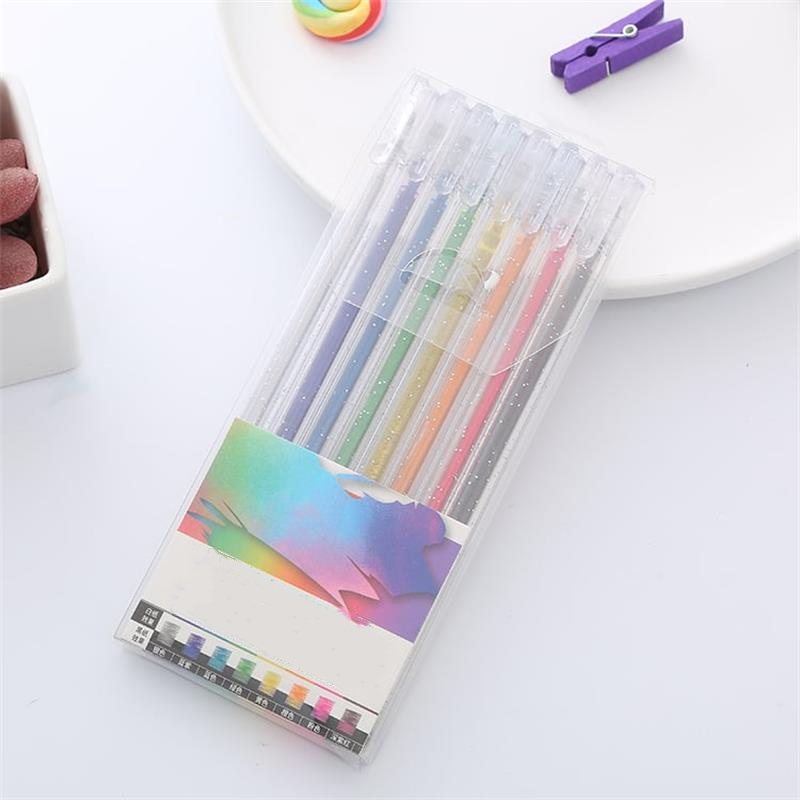 💥 Last Day! Special Sale 🎁Glitter Gel Pen Set – Smooth Writing 🎨