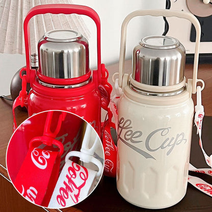 🎁Christmas Sale 48% OFF💥All-Season Universal Large Capacity Insulated Cola Cup