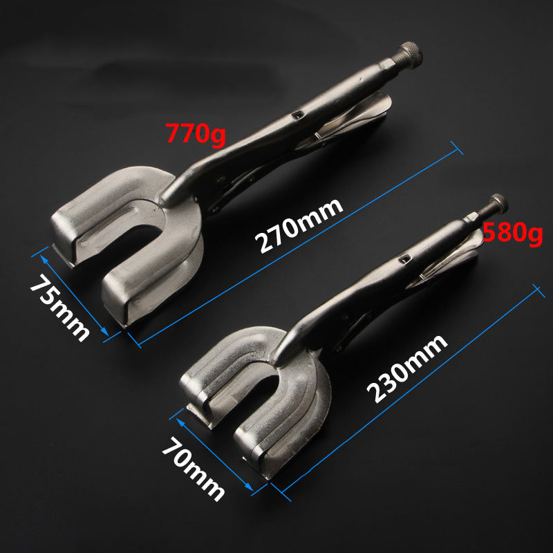 Adjustable U-shaped Multi-function Pipe Welding Butt Pliers