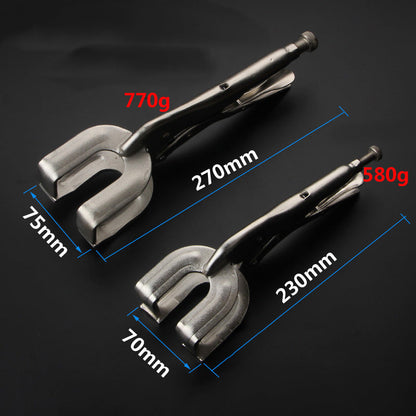 Adjustable U-shaped Multi-function Pipe Welding Butt Pliers