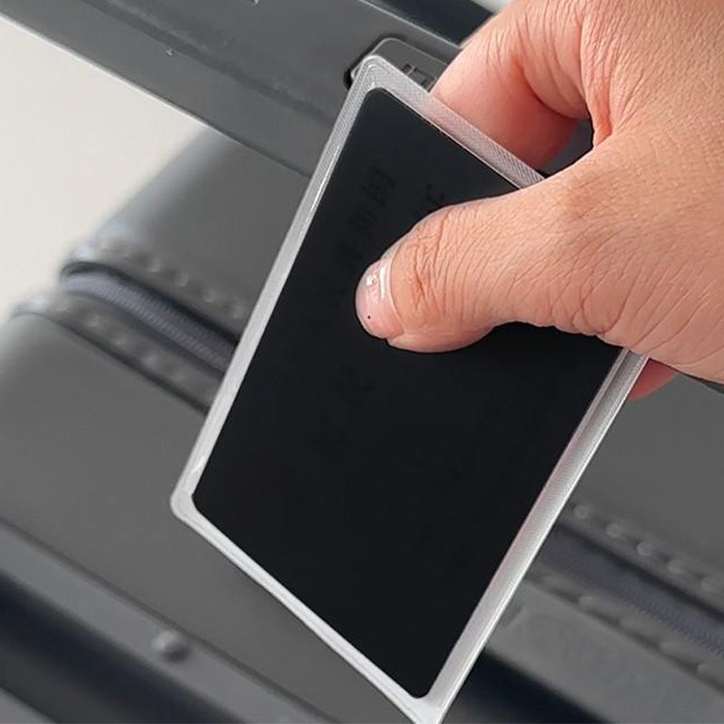 Anti-Peeping Card Sleeve for Information Protection