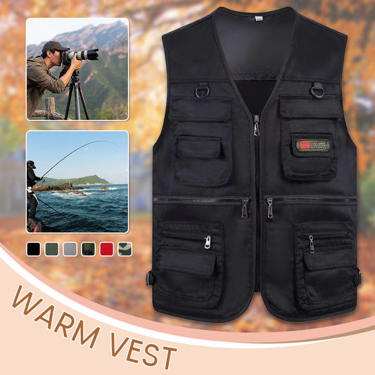 🔥🧥Men's Outdoor Fishing Vest with Pockets