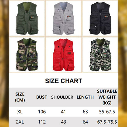🔥🧥Men's Outdoor Fishing Vest with Pockets