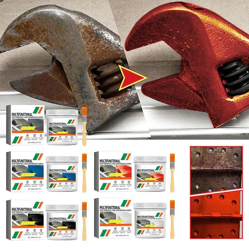 🔥Multifunctional Metal Rust Removal and Conversion Agent🛡️