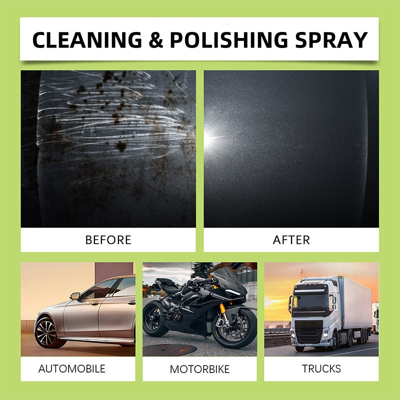 Vehicle Cleaning & Polishing Maintenance Spray