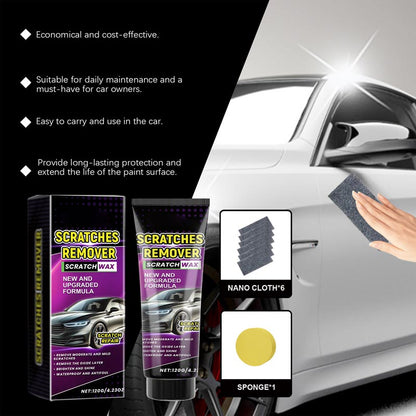 Car Scratch Remover Wax with Nano Cloth