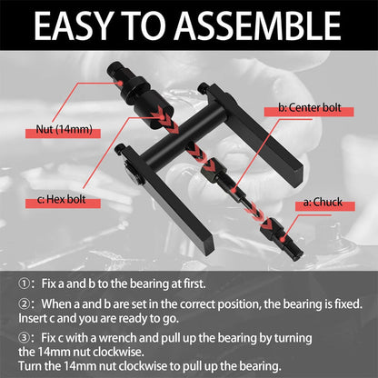 🔥Hot Sale🔥10 PCS Motorcycle Bearing Puller Tool Kit