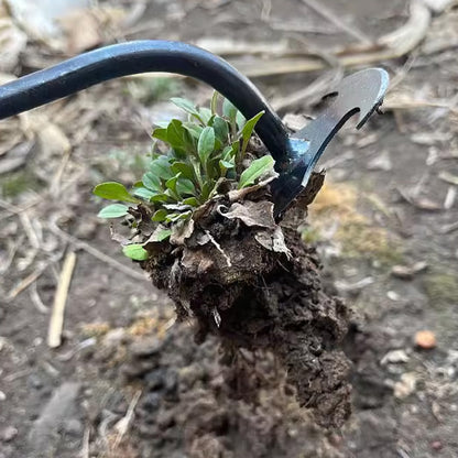 Manganese Steel Handheld Weeding Garden Rake