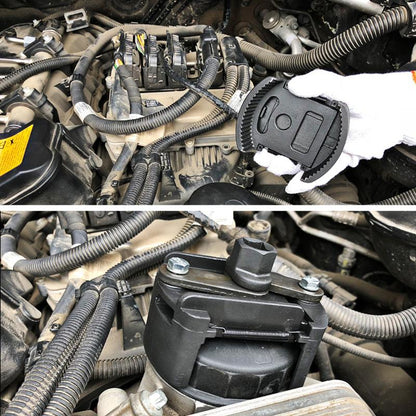 🛠️ 50% OFF NOW! 🔧 Adjustable Oil Filter Wrench – Greater Grip, Time-Saving & Durable Spring Design 🚗