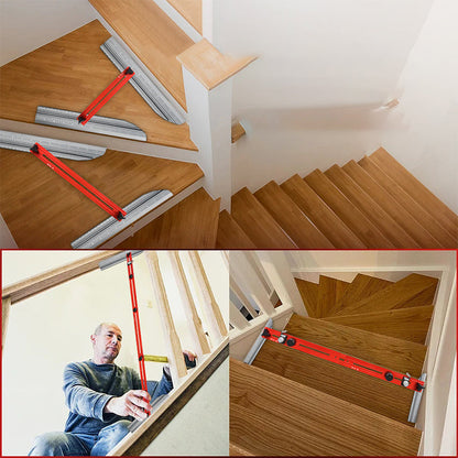 Adjustable Aluminum Alloy Stair Tread Template Tool