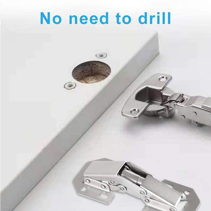 Thickened Stainless Steel Spring-Loaded Hinge