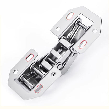 Thickened Stainless Steel Spring-Loaded Hinge