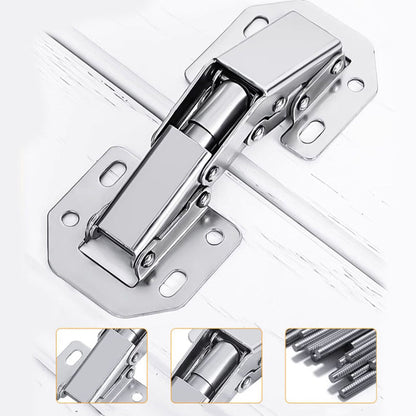 Thickened Stainless Steel Spring-Loaded Hinge