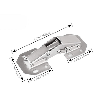 Thickened Stainless Steel Spring-Loaded Hinge