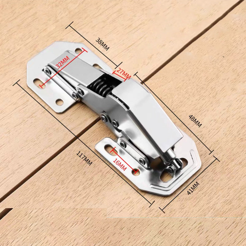 Thickened Stainless Steel Spring-Loaded Hinge