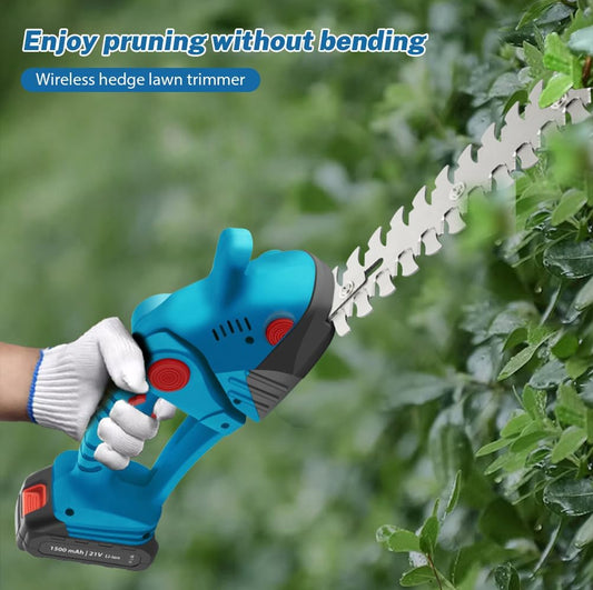 ✂️ 50% OFF NOW! 🌿 Cordless Handheld Hedge Clippers – Lithium, 2-in-1 & Lightweight – Trim & Grass Cut, One-Hand Operation ✨