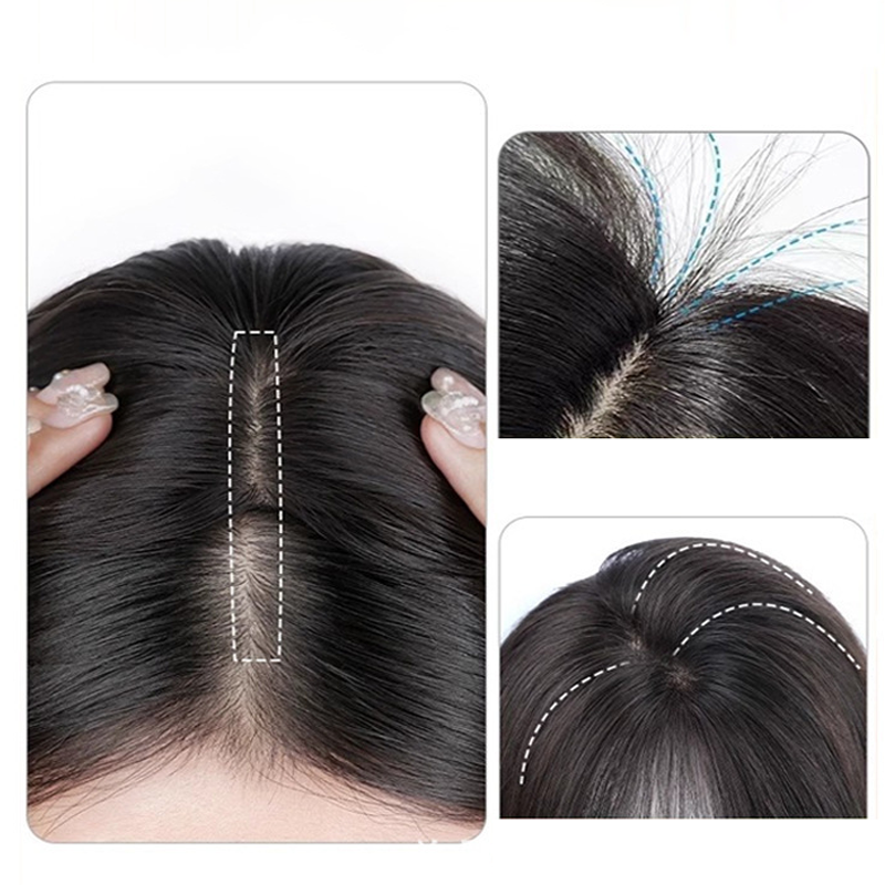 🔥Hot Sale🔥Natural Clip-on Partial Bangs Hair Piece