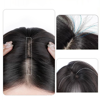 🔥Hot Sale🔥Natural Clip-on Partial Bangs Hair Piece