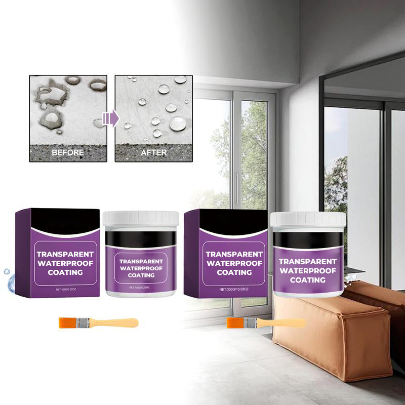 ⏳Time-limited Special⌛ Invisible Transparent Waterproof Coating, Indoor & Outdoor