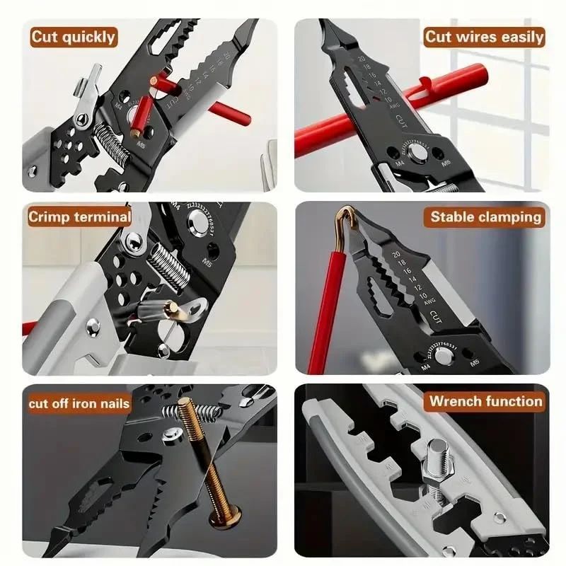 28-in-1 Multifunction Portable Wire Stripper