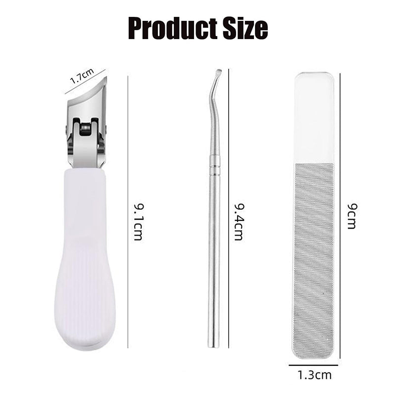 🔥Eagle Beak Angled Nail Clippers 3-Piece Set