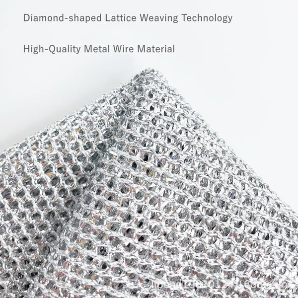 Multipurpose Non-Scratch Scrubbing Wire Dishwashing Rags