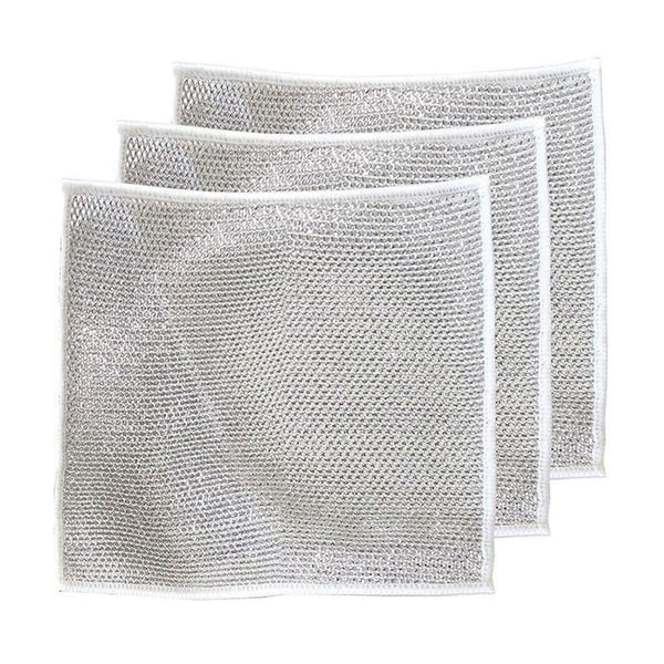 Multipurpose Non-Scratch Scrubbing Wire Dishwashing Rags
