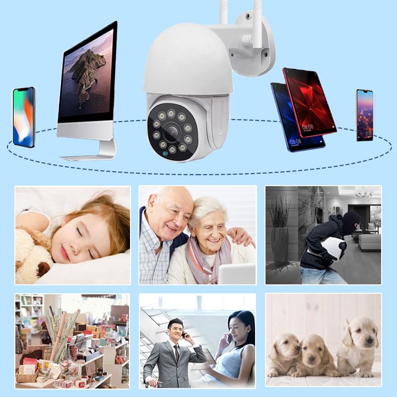🏠🛡️Waterproof Wireless Smart Security Camera
