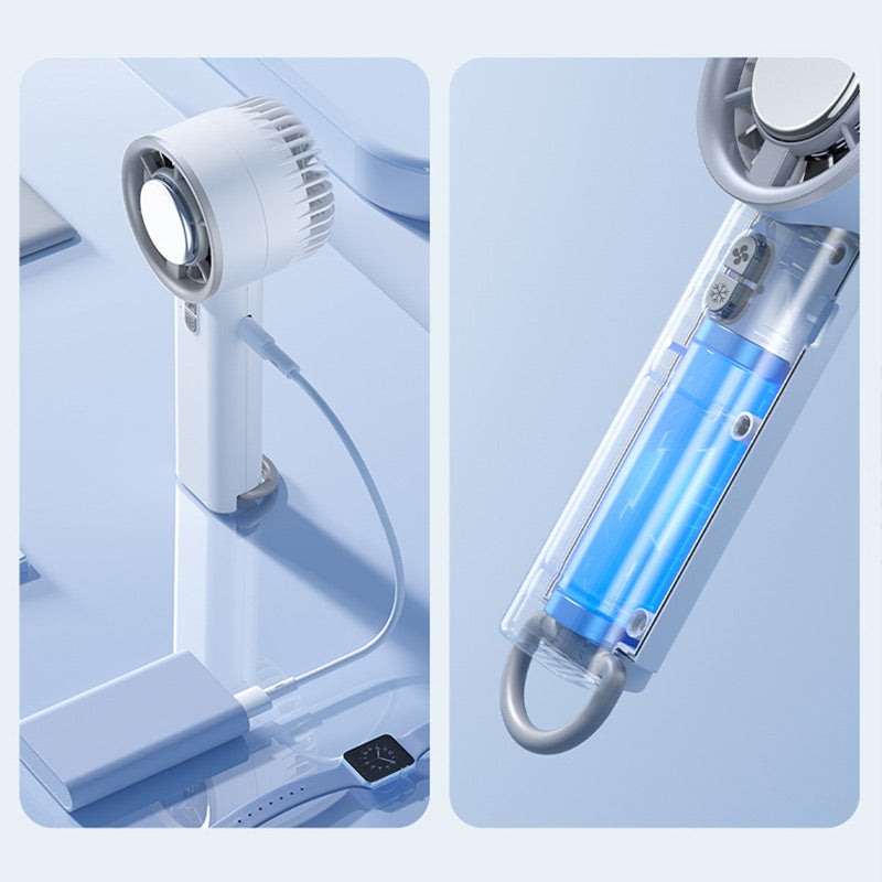 Handheld  Ice Cooling Mini Fan
