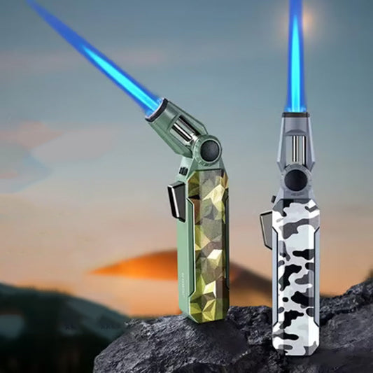 Refillable Adjustable Jet Flame Torch Lighter
