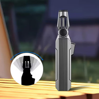 Refillable Adjustable Jet Flame Torch Lighter