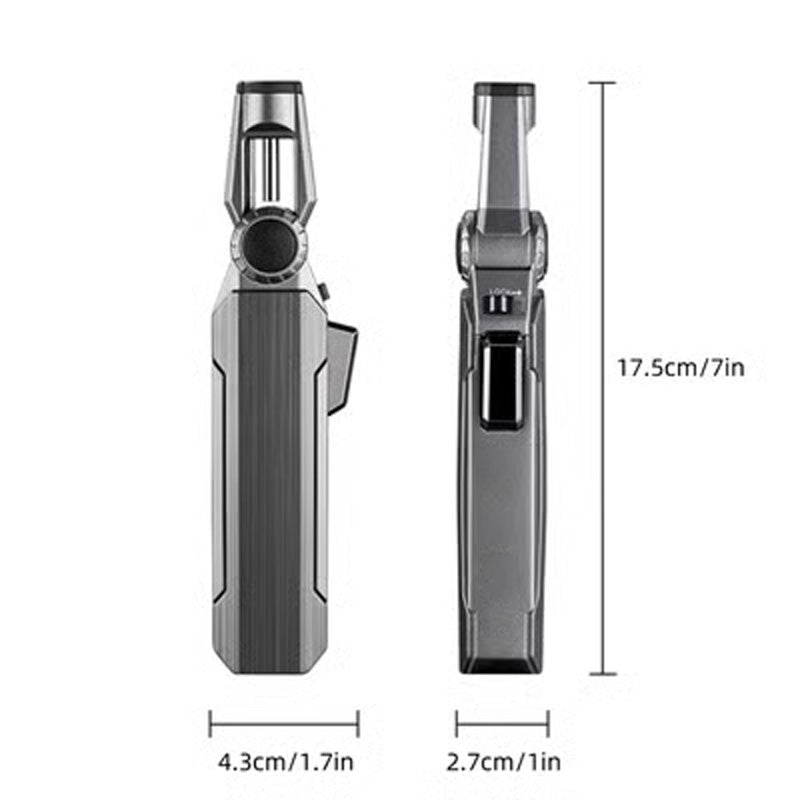 Refillable Adjustable Jet Flame Torch Lighter