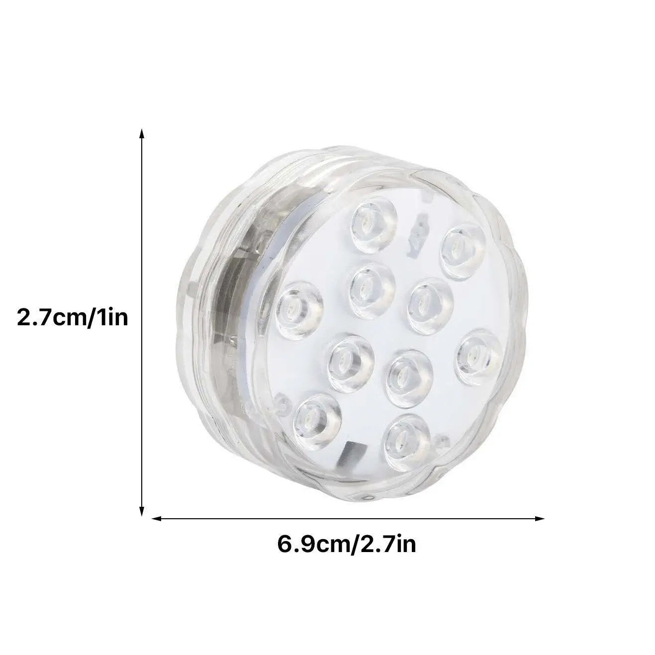 Underwater LED lights (with wireless remote control)