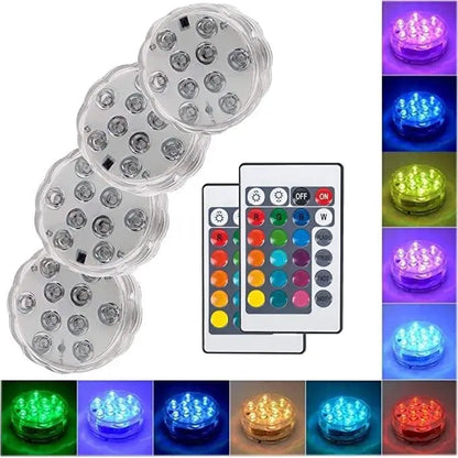 Underwater LED lights (with wireless remote control)