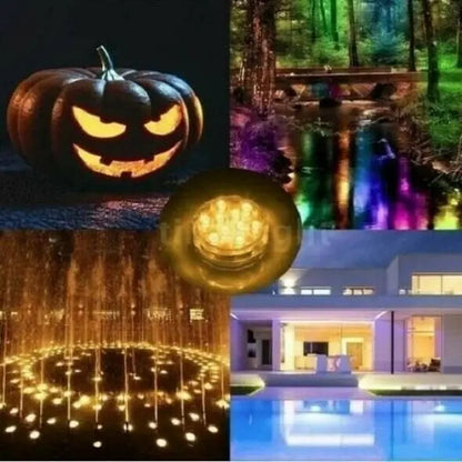 Underwater LED lights (with wireless remote control)